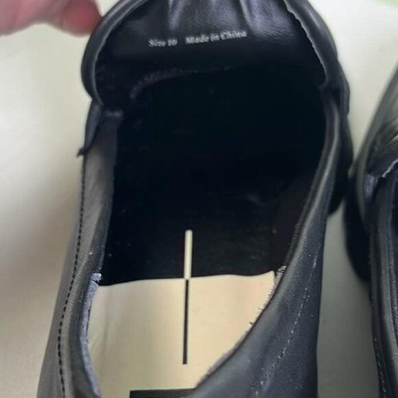 Woman's SZ 10 Chunky Black Loafers by Dolce Vita Academia Witchy Preppy Cosplay - Picture 5 of 9